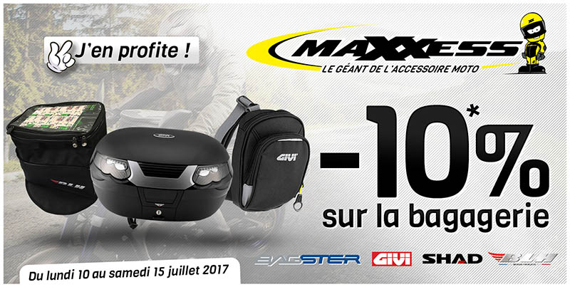 -10% sur la Bagagerie chez MAXXESS