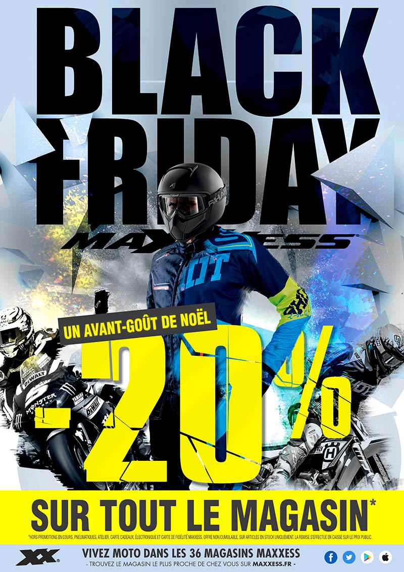 BLACK FRIDAY chez MAXXESS ! -20% sur tout le magasin(2) !