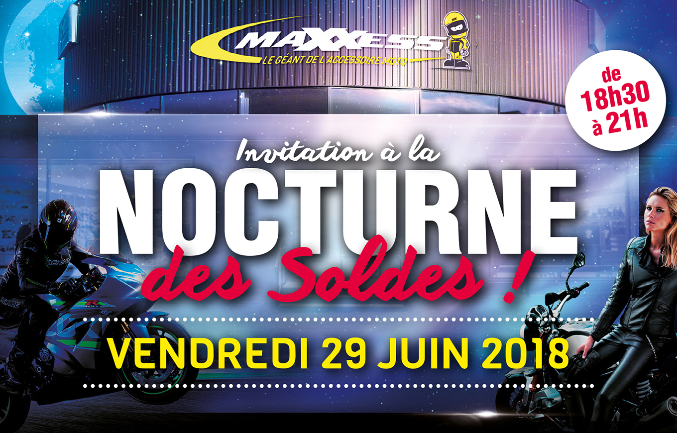 Invitation à La NOCTURNE Des SOLDES MAXXESS (nationale)