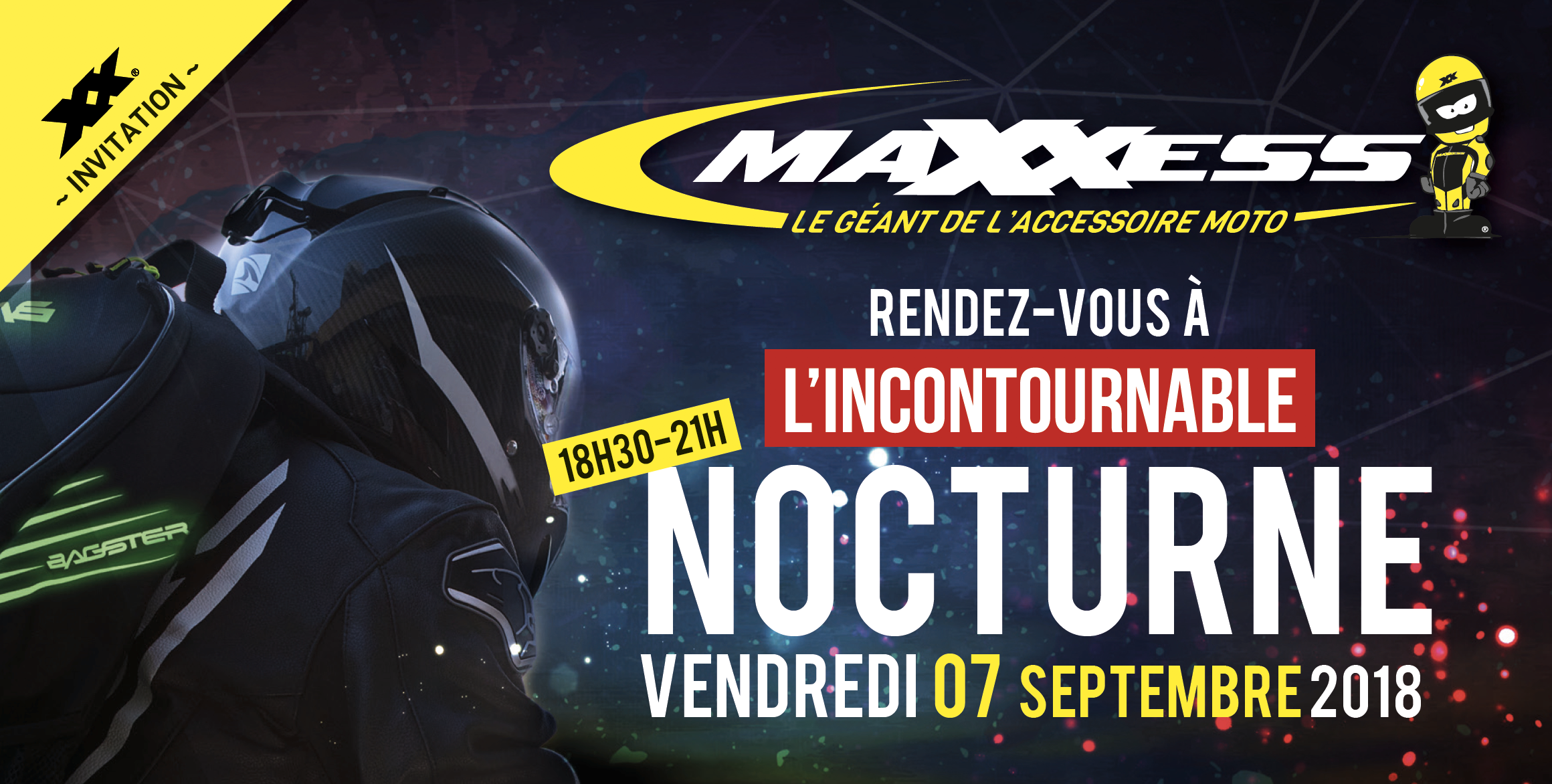 INVITATION À LA NOCTURNE MAXXESS