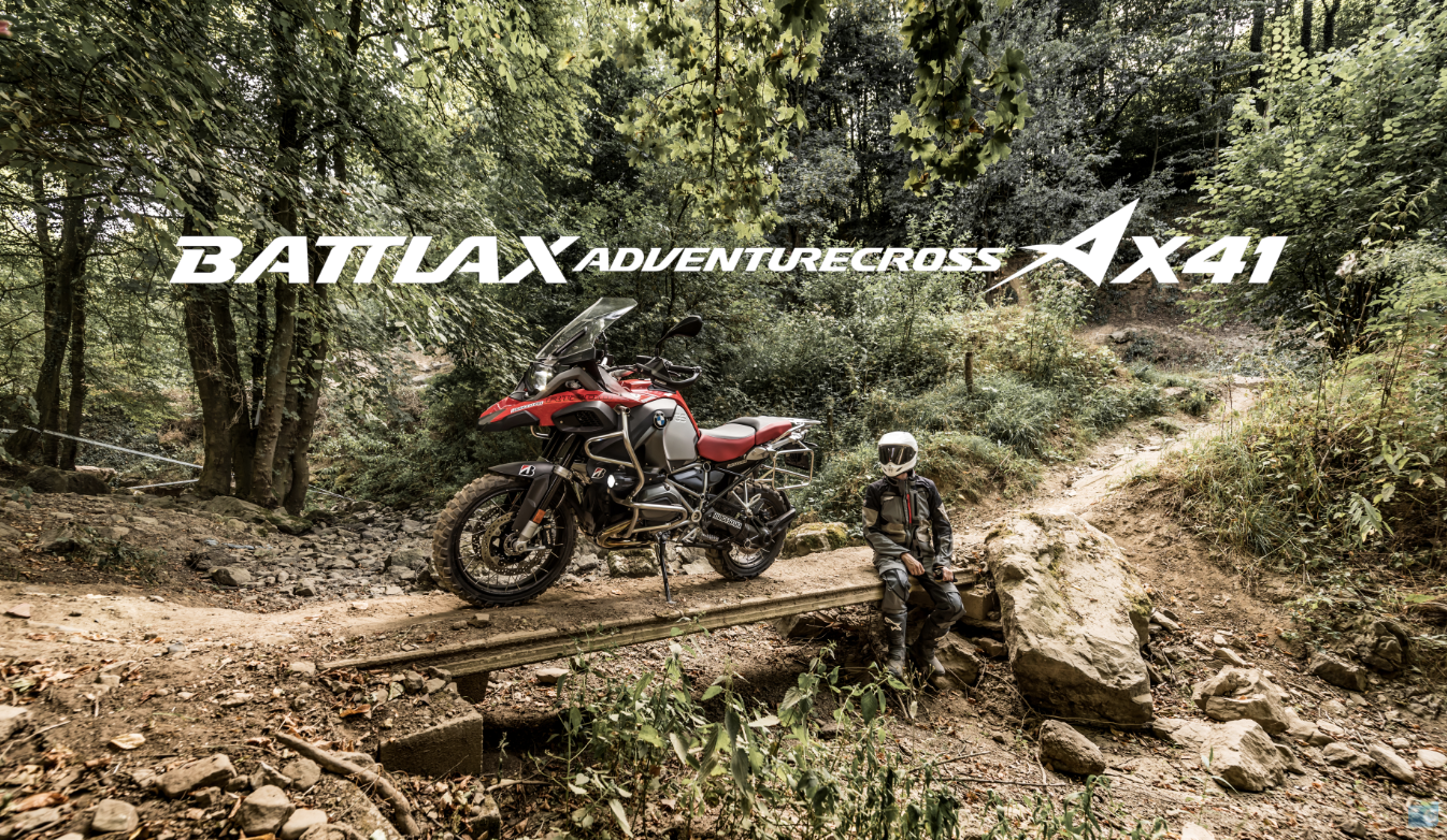 Le Battlax Adventurecross AX41 Est Le Nouveau Pneu Trail Tout Terrain De Bridgestone.