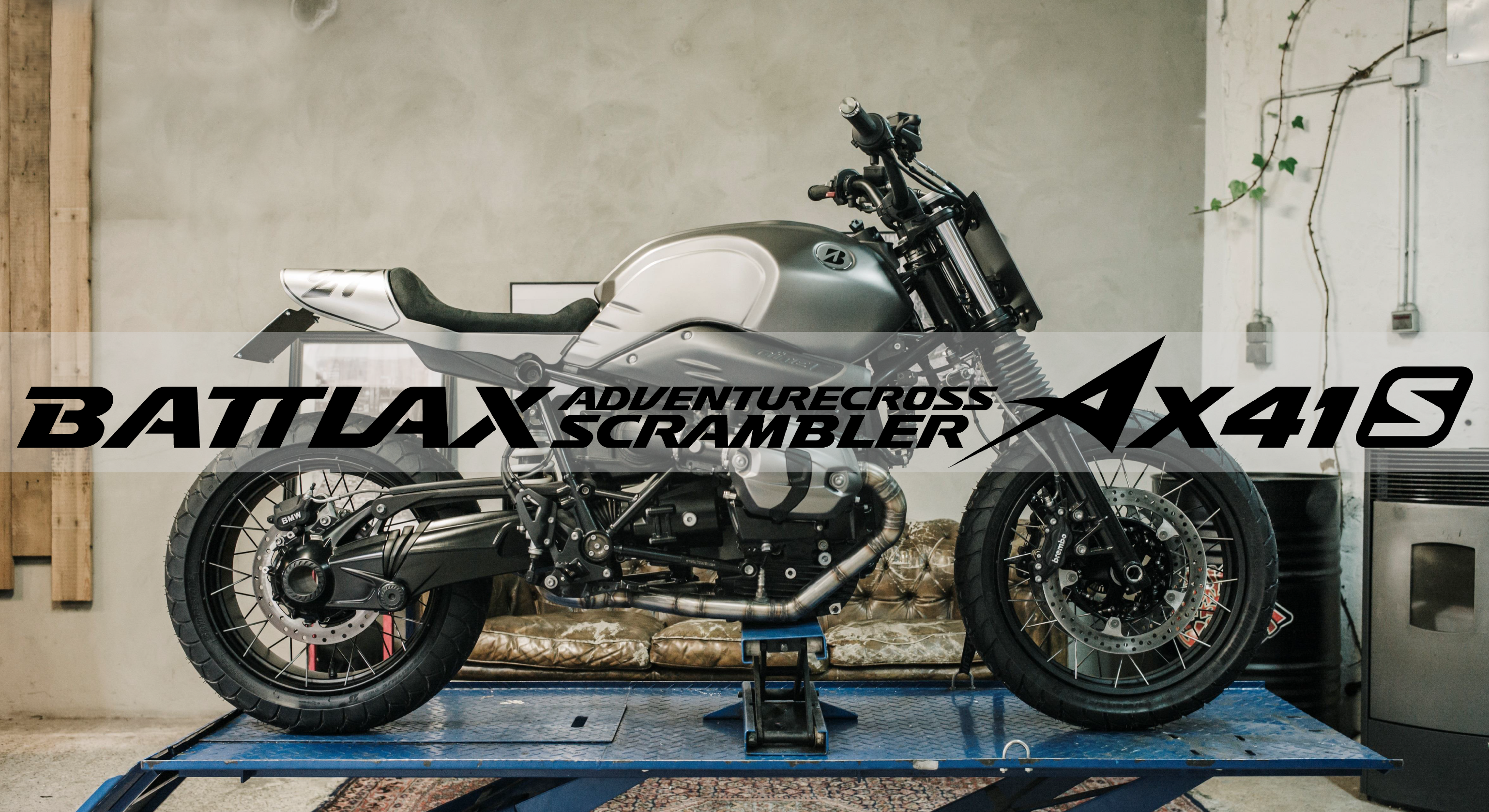 Le Battlax Adventurecross Scrambler AX41S