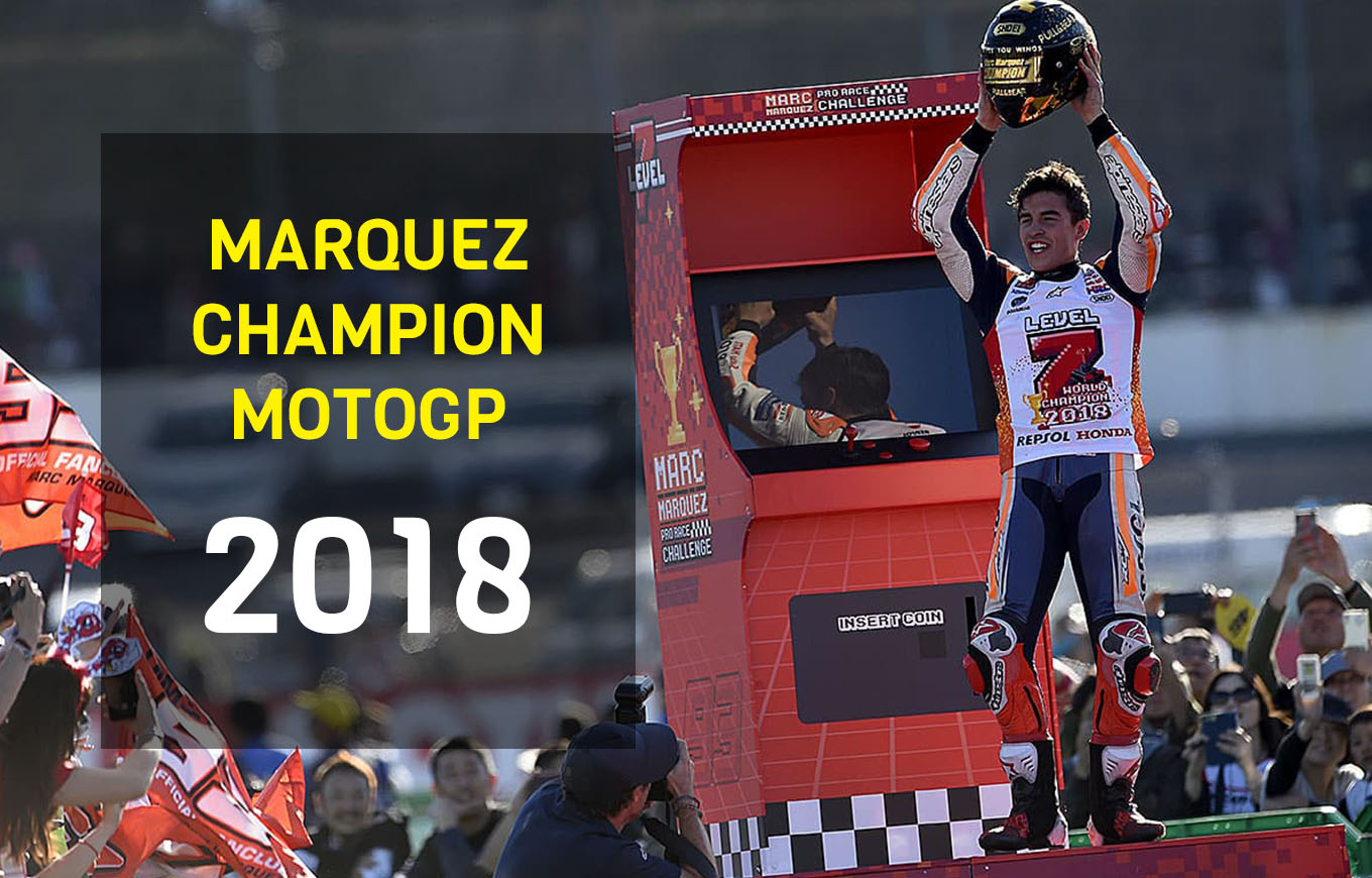Marquez Champion Motogp 2018