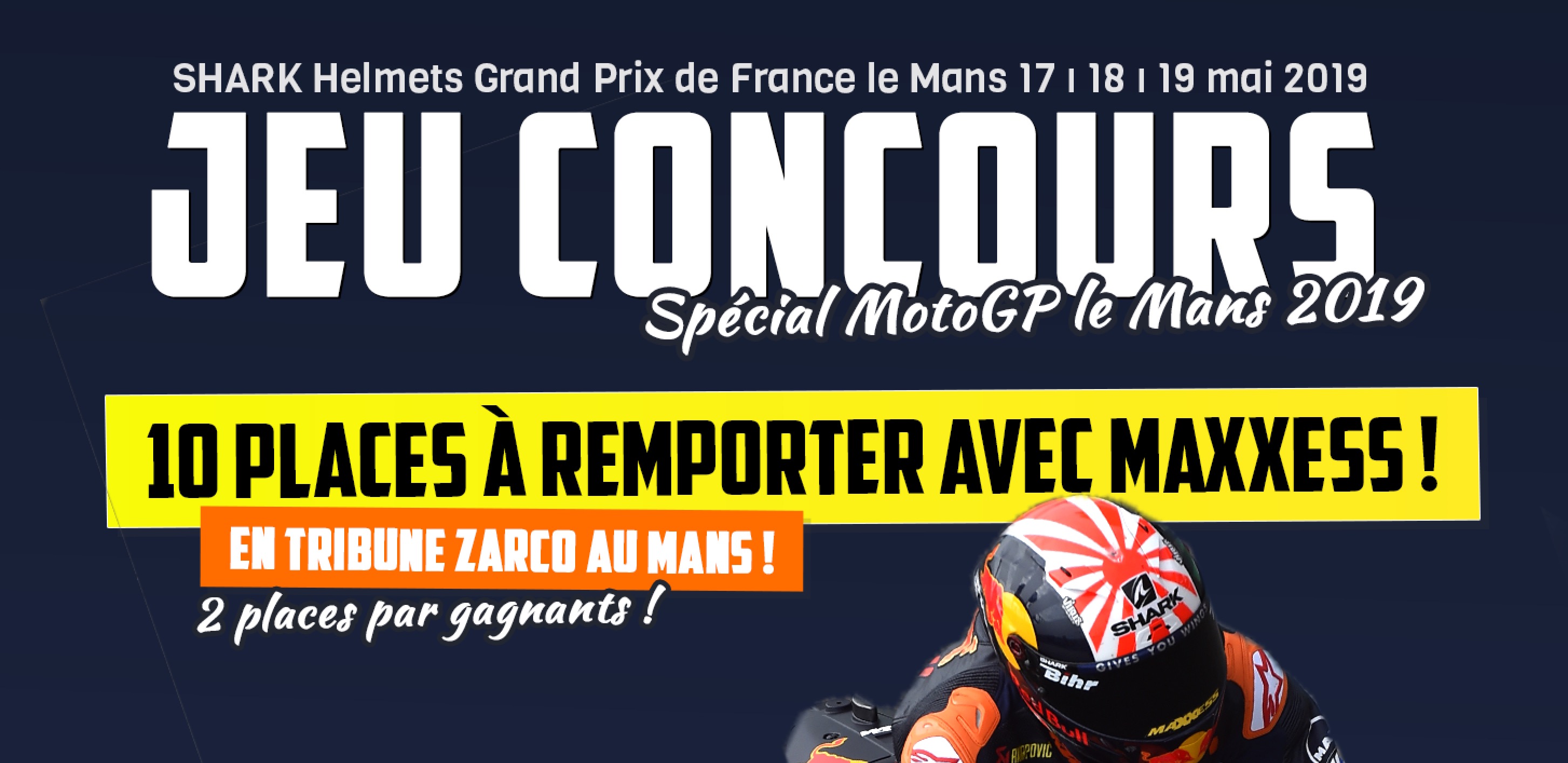 Gagnez Vos Places Pour Le GP DE FRANCE Au Mans