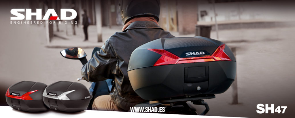 SHAD, marque de référence en bagagerie de moto – Le réseau MAXXESS FRANCE