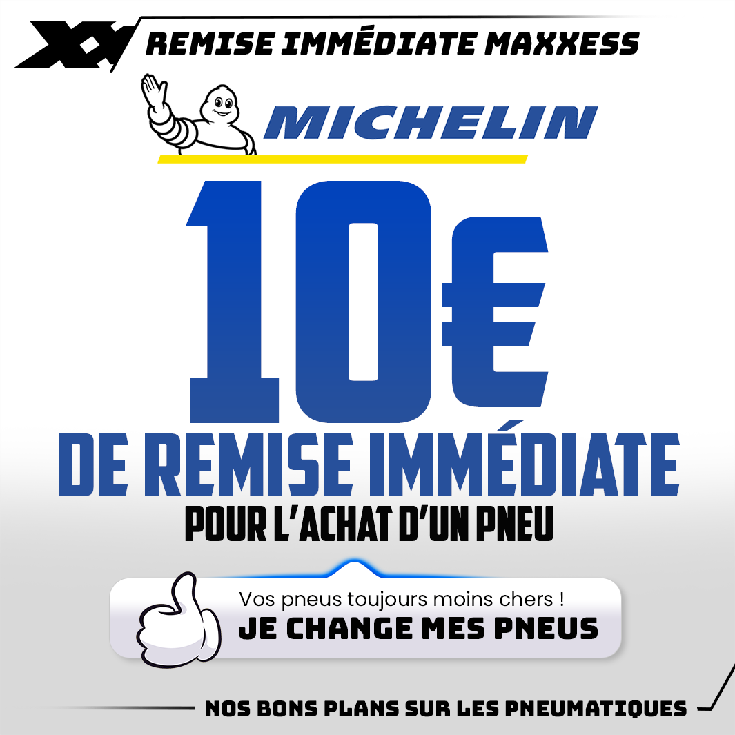 REMISE IMMÉDIATE MICHELIN 10€