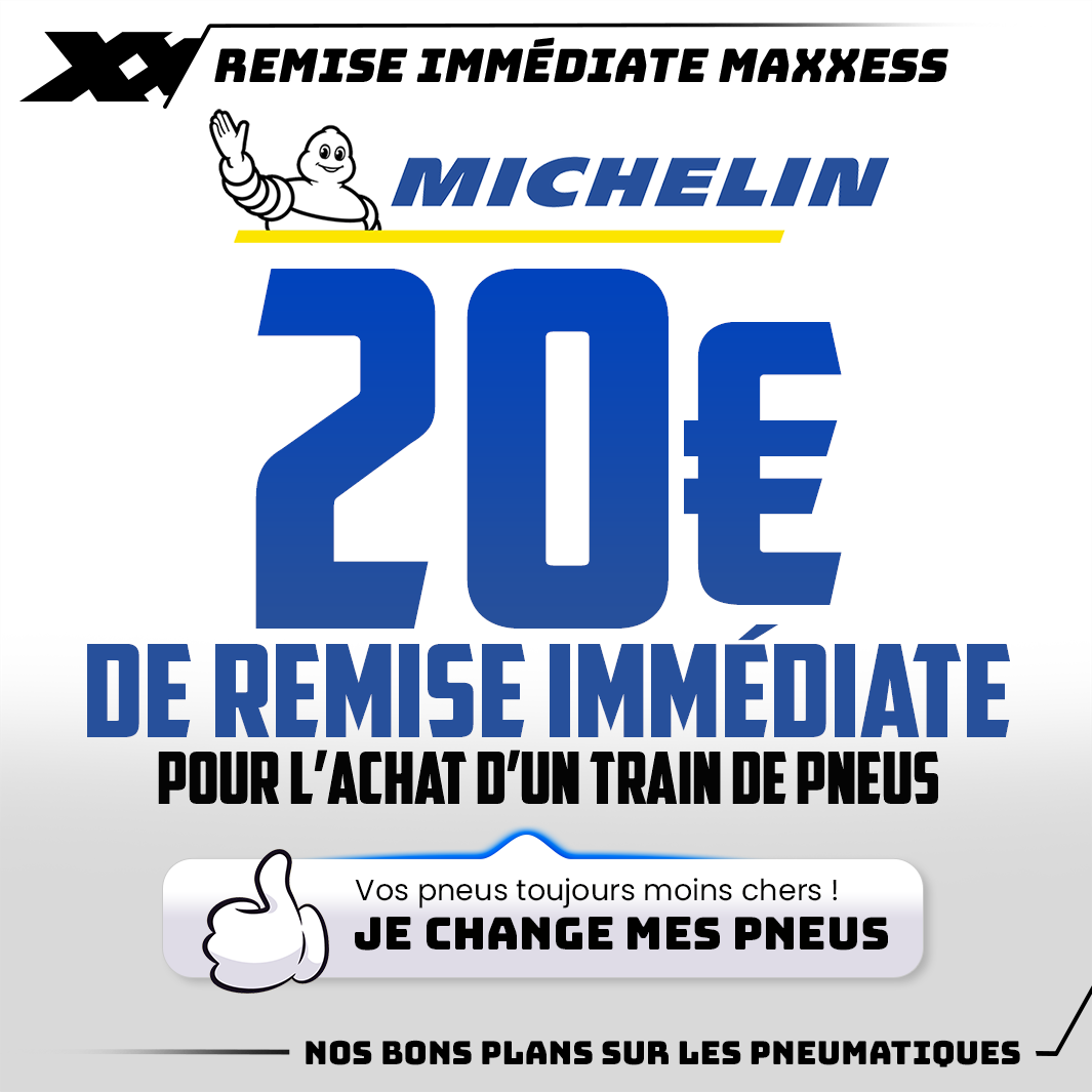 REMISE IMMÉDIATE MICHELIN 20€