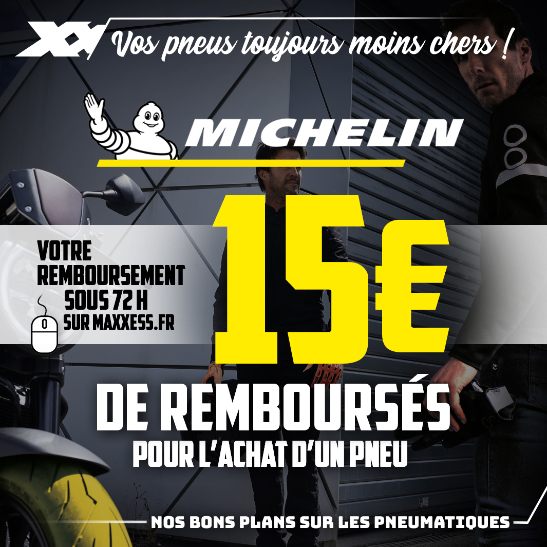 15€ De Remboursés Pour L’achat D’un Pneu MICHELIN