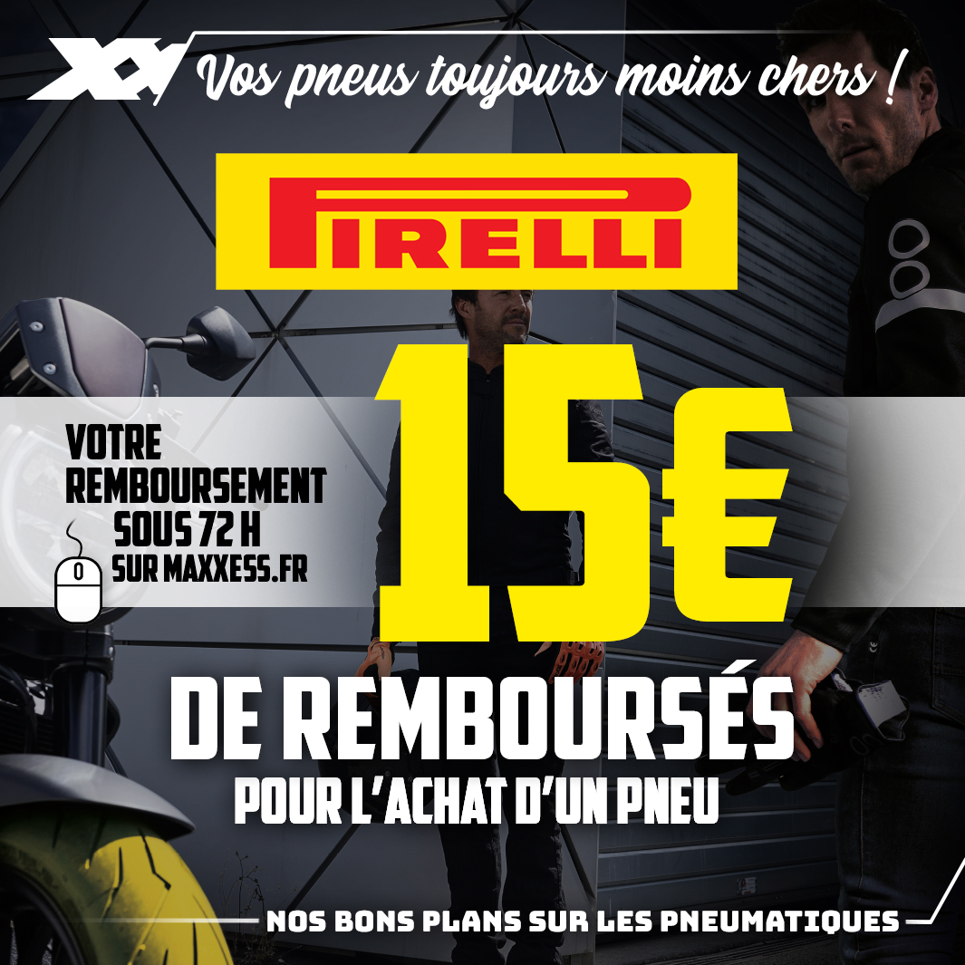 15€ De Remboursés Pour L’achat D’un Pneu PIRELLI