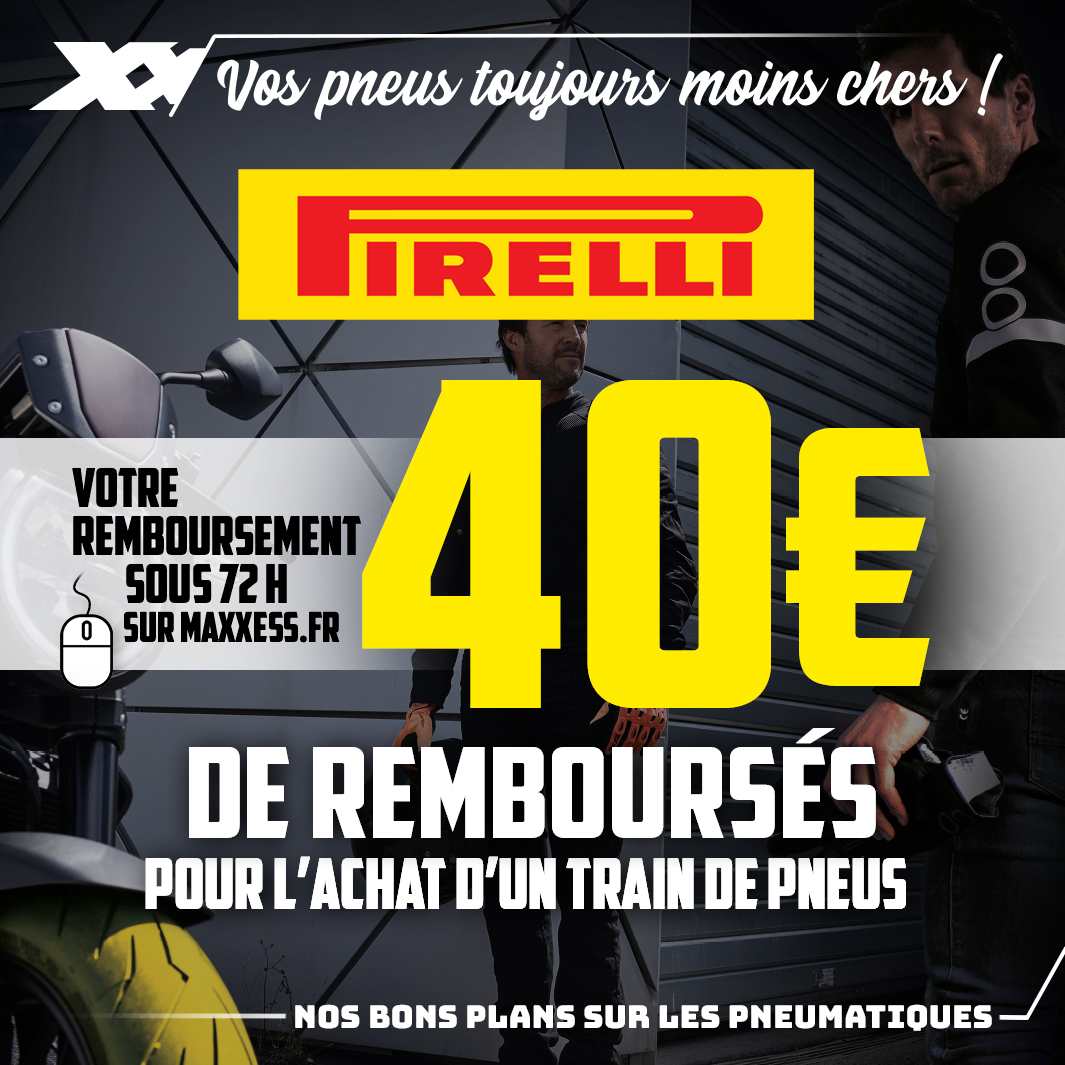 40€ De Remboursés Pour L’achat D’un Train PIRELLI